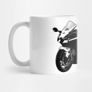 ZX10R Bike Sketch Art Mug